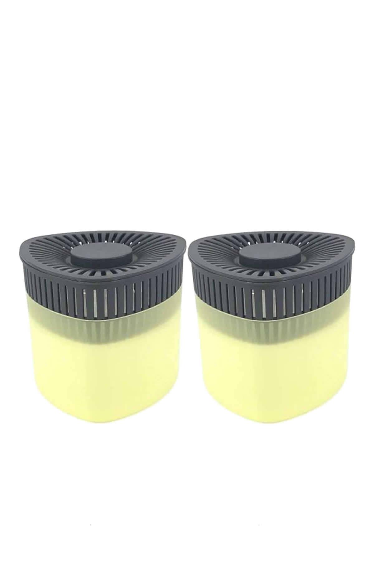 2 Adet 500GR - VANİLYA - Nem Alıcılı Ve Rutubet Giderici Aparat Üçgen (TABLET DAHİL) - Resim 1