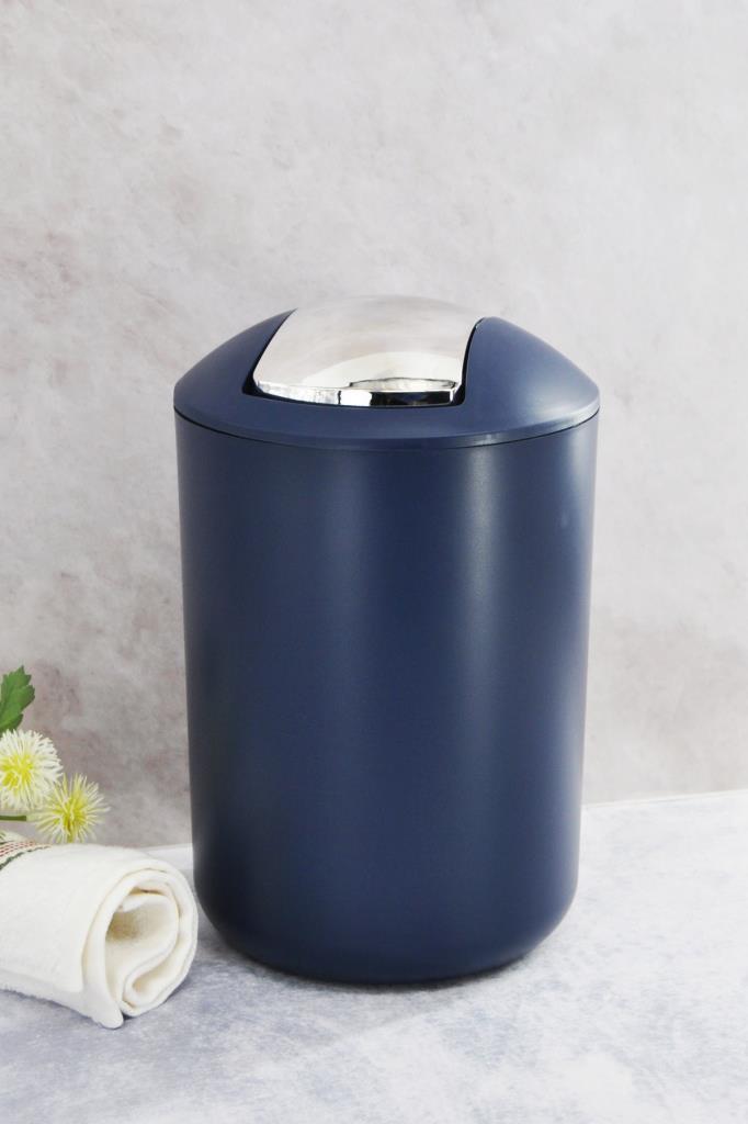 Lacivert, Çöp Kovası 2 Litre - Brasil Model - Resim 1